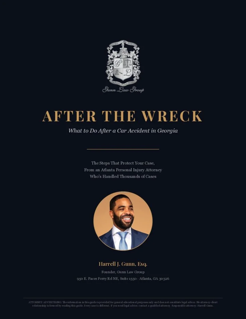 After the Wreck After the Wreck ebook cover by attorney Harrell Gunn