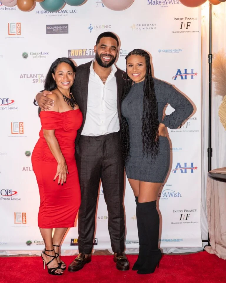 Harrell Gunn at a community charity event